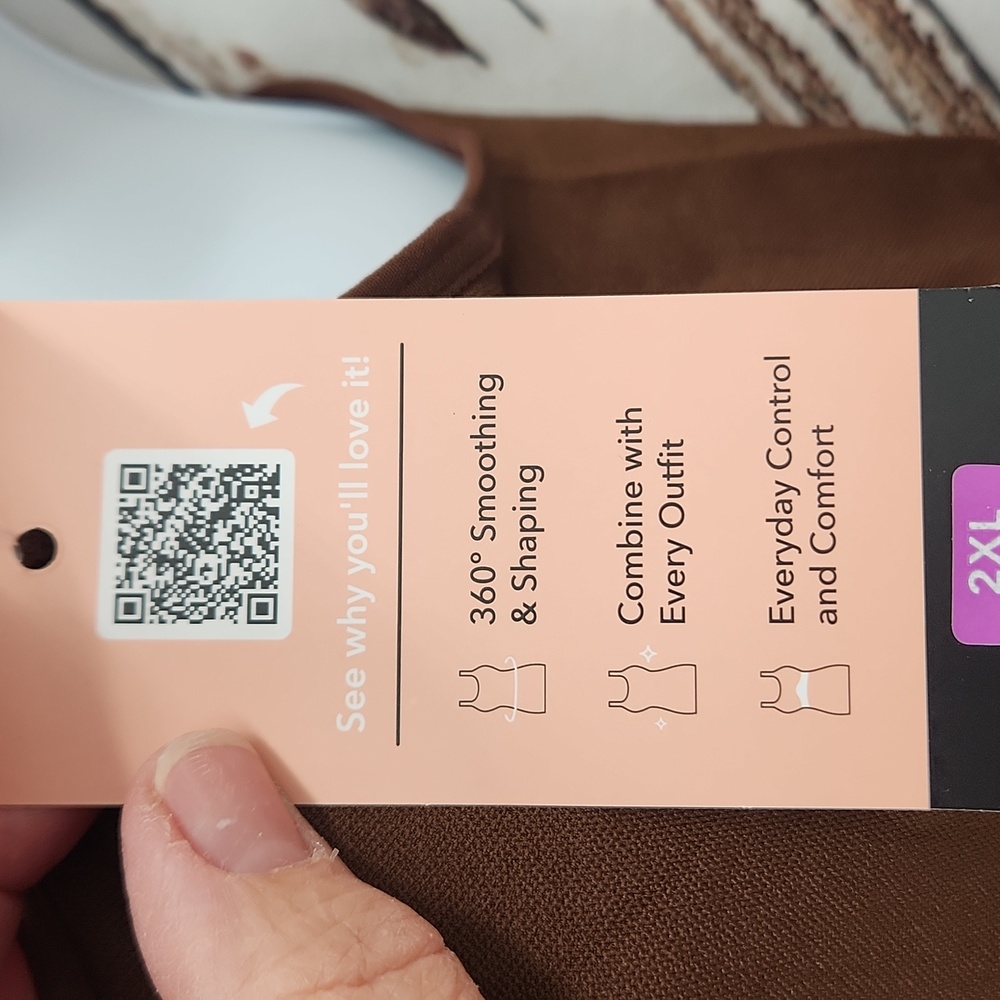 Shapermint Brown Cami - Picture 6 of 8